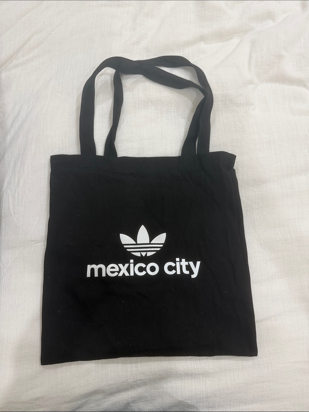 adidas Black Mexico City Canvas Tote